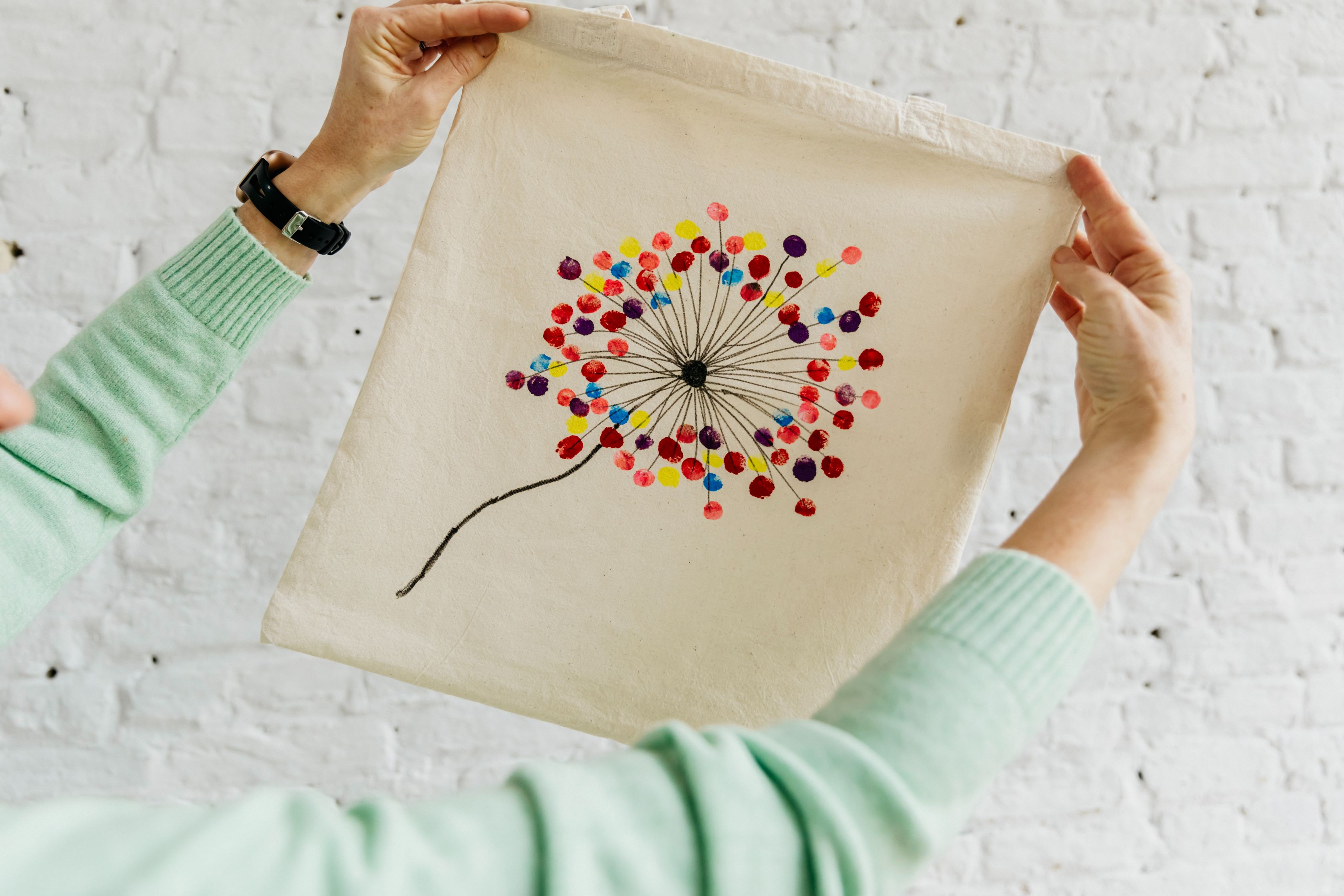 Ouder-kind workshop - Totebag pimpen - Foto