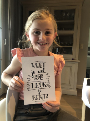 Handletter-party voor kinderen ♥ workshop