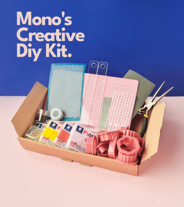 DIY KIT polymeer klei oorbellen