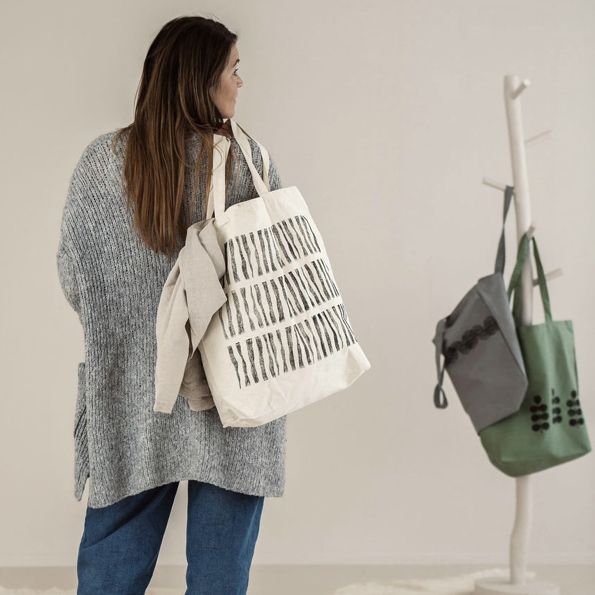 Workshop Blockprinting tas - Foto