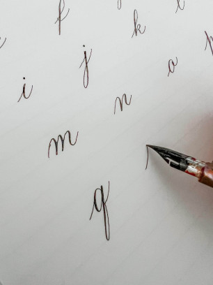 Basis Copperplate Kalligrafie