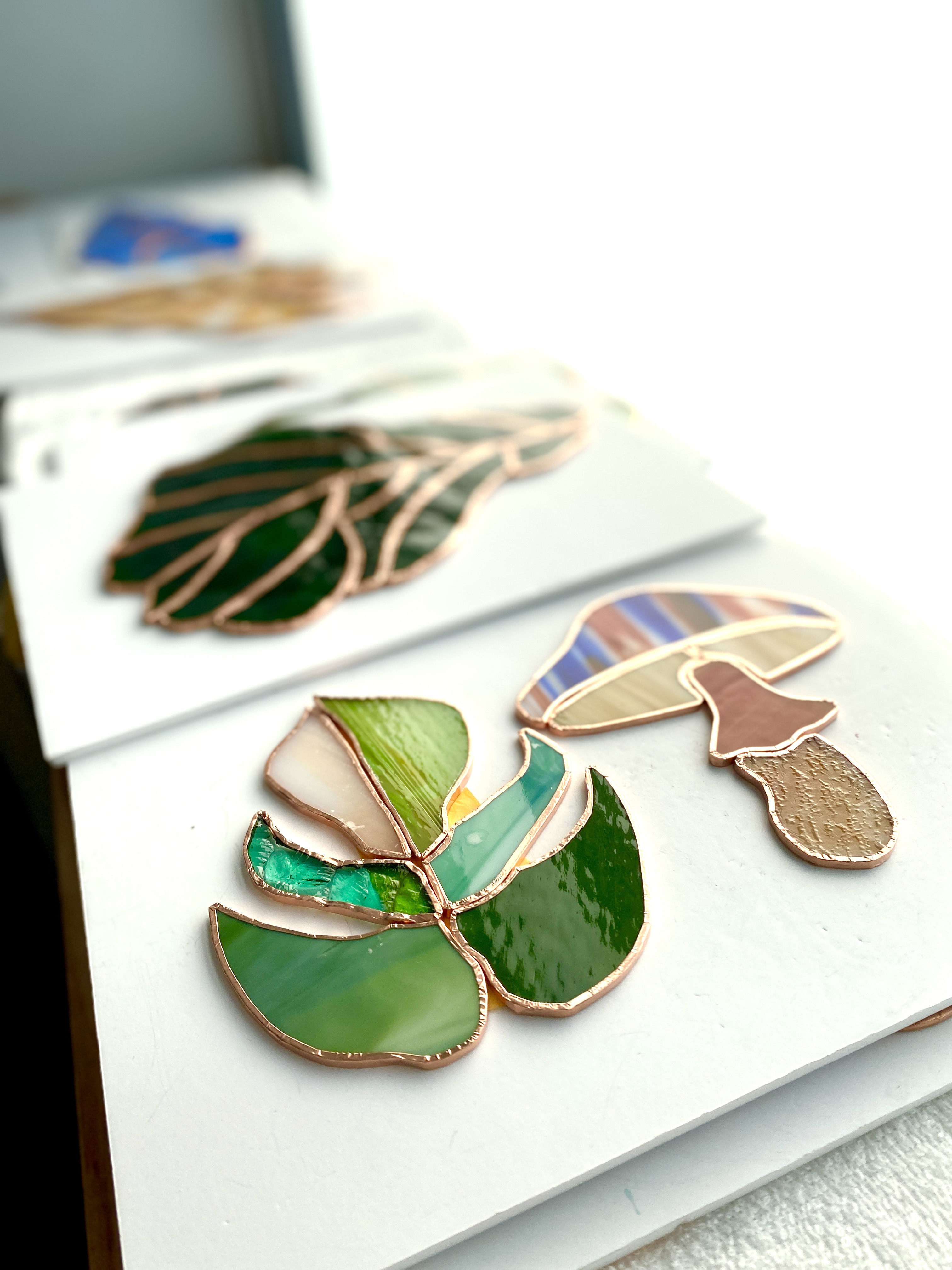 Workshop glas-in-lood - maak je eigen kunstwerk (MEEUWEN) - Foto