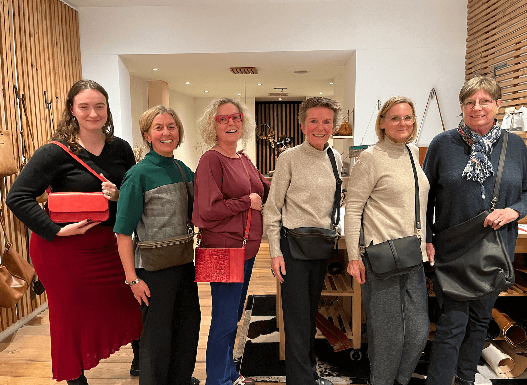 Workshop lederen handtas maken - Foto