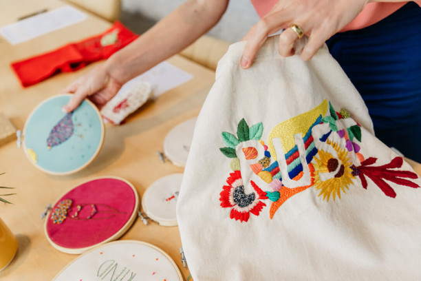 Borduren op kleding workshop