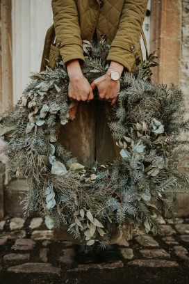 Kerstkrans / winterkrans workshop