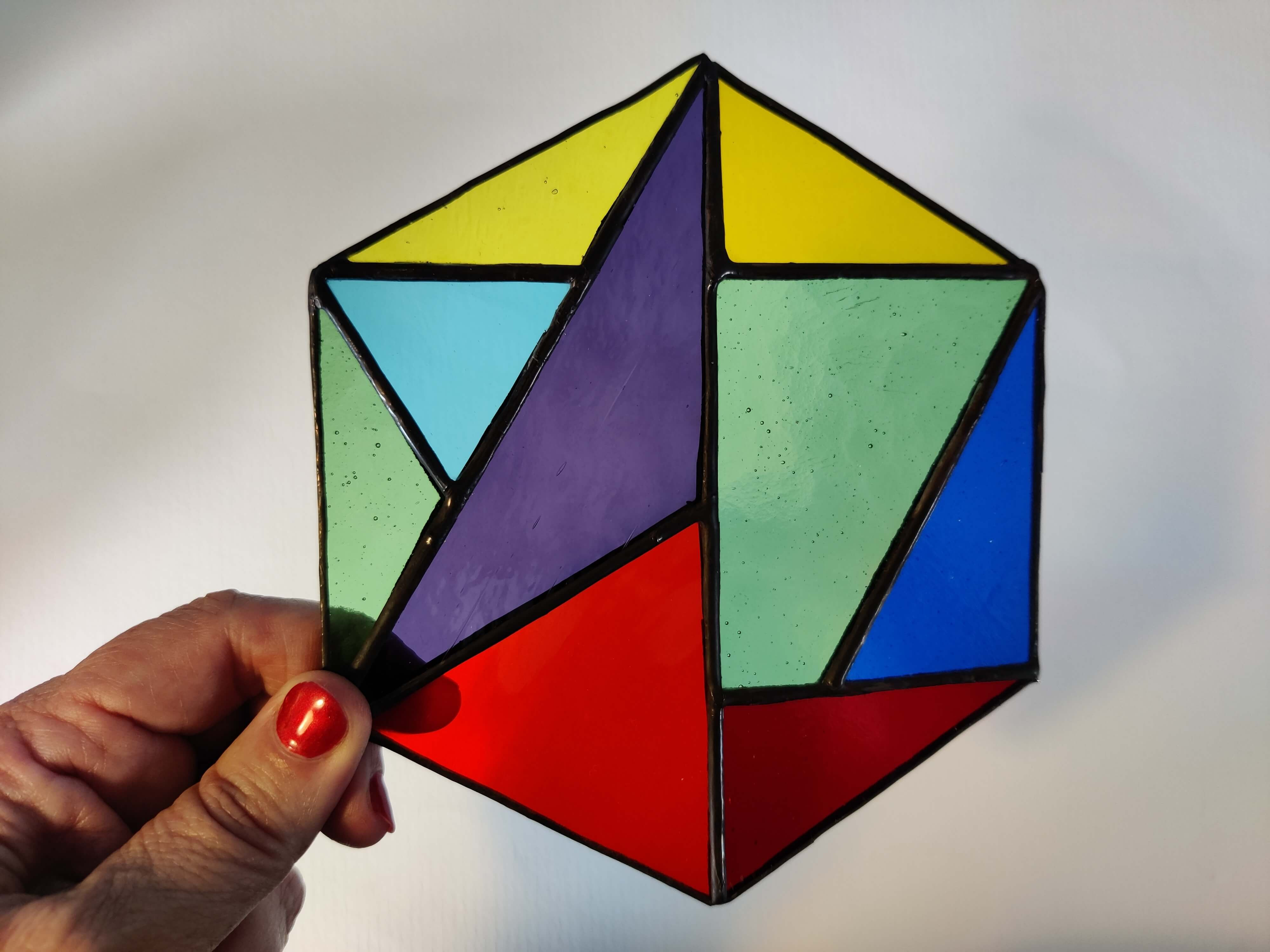 Workshop glas-in-lood:  koperfolietechniek/ Tiffany - Foto