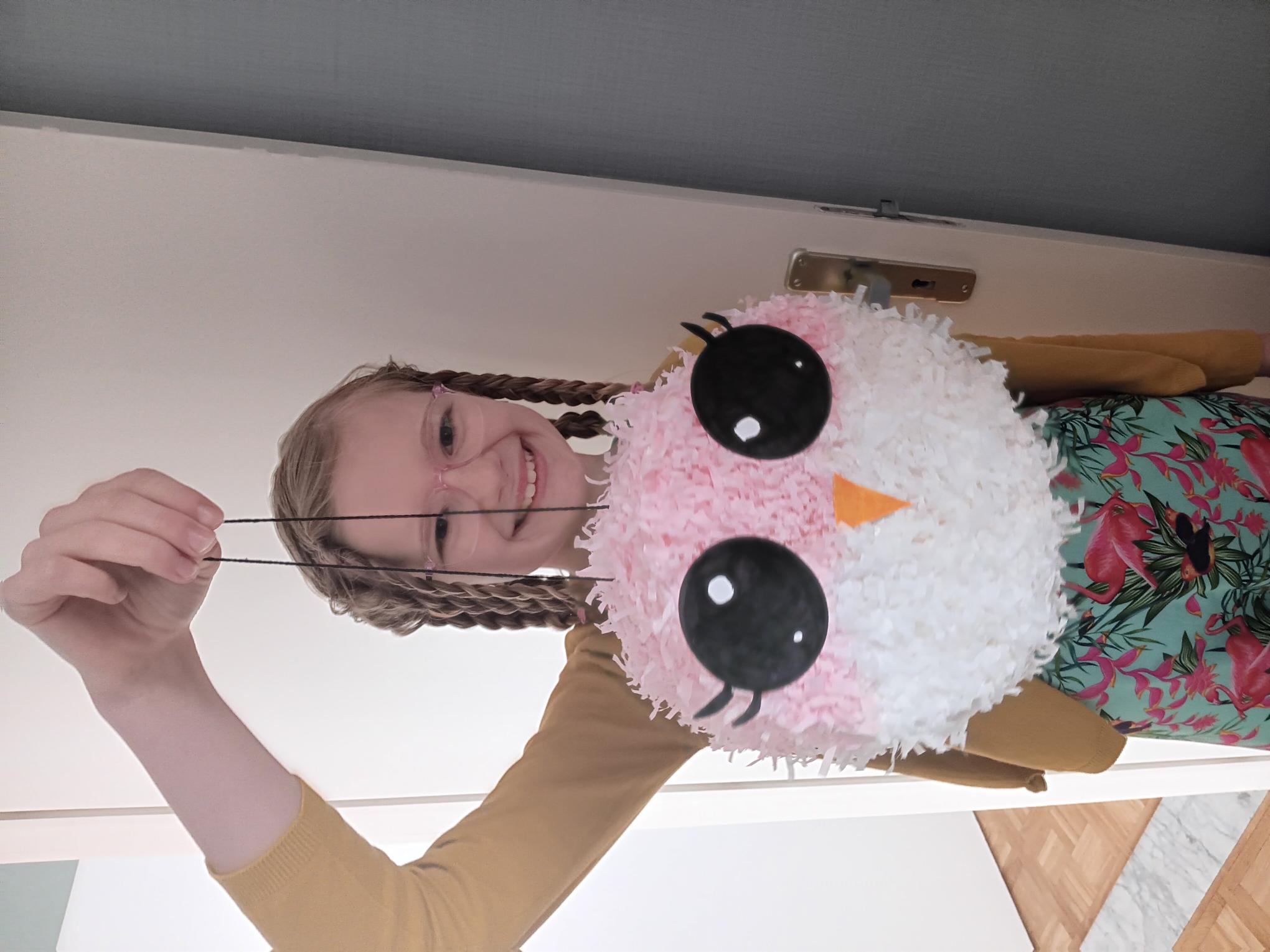 Kinderfeestje,  Piñata maken vanaf 8 jaar