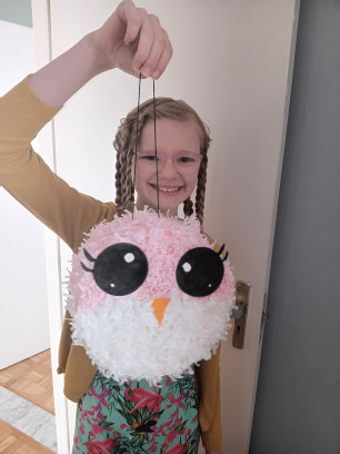 Kinderfeestje,  Piñata maken vanaf 8 jaar