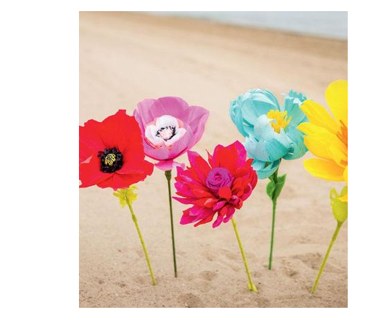 🌸🌾 Knutselpakket Strandbloemen voor 10 Personen 🌸🌾