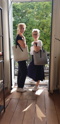 Workshop: Handgemaakte totebag van wolvilt en leder