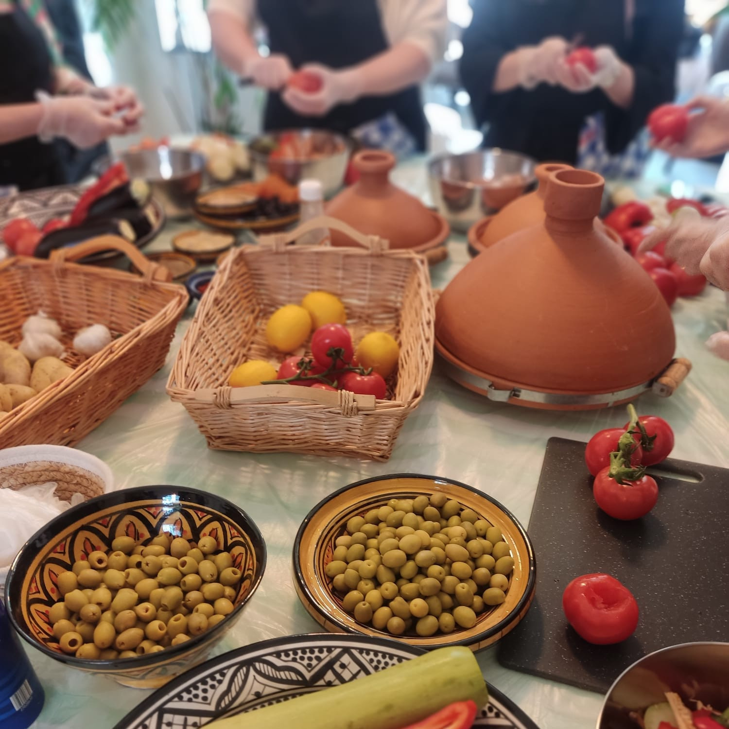 Kookworkshop kip tajine - Foto