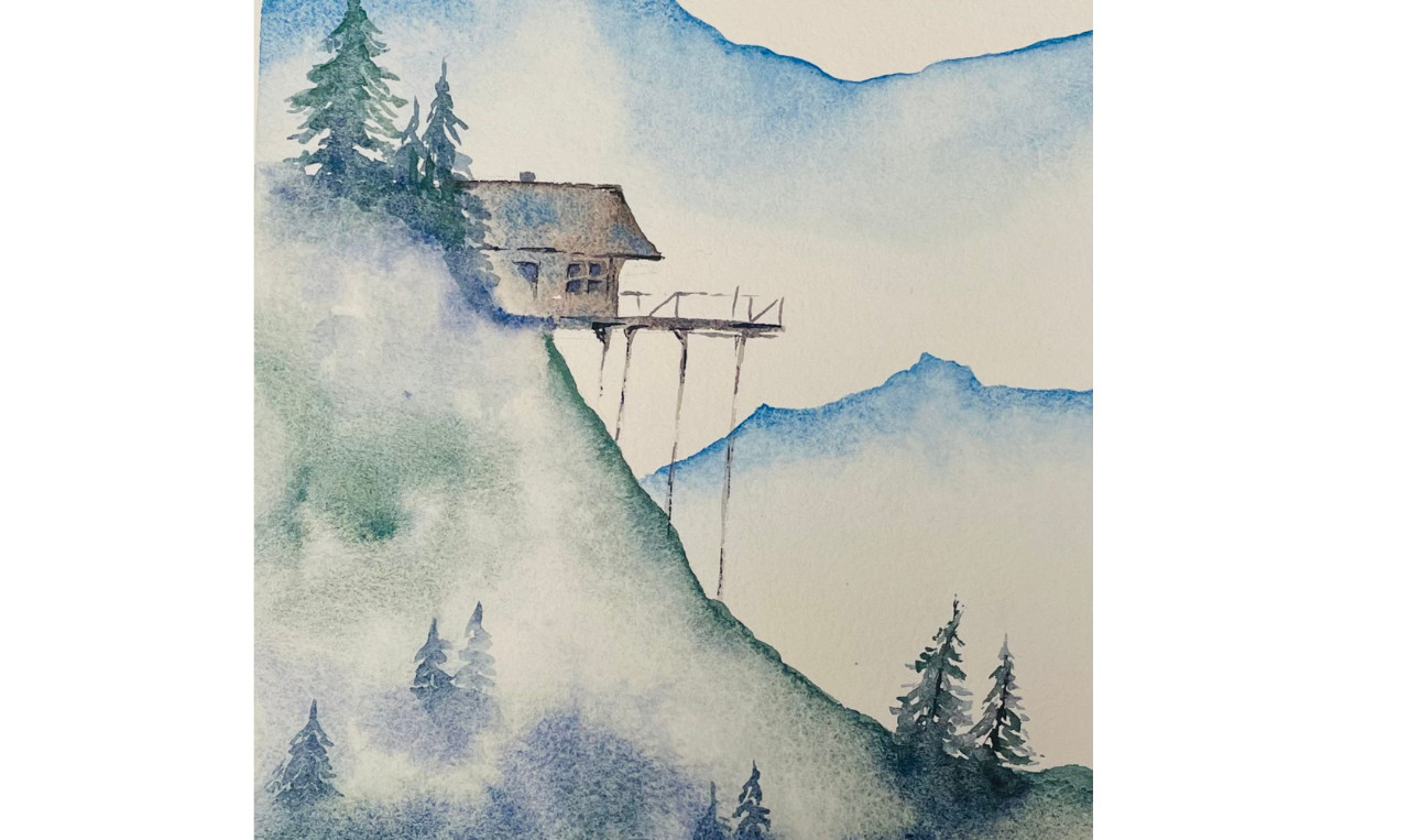 Workshop landschap in aquarel - privé groepen - Foto