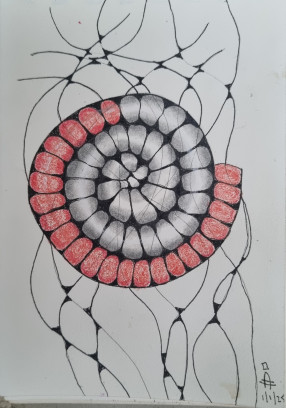 Neurographica-tekenen Zen-art/neurografics