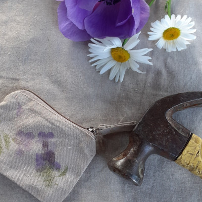 Duo - Workshop: personaliseer katoenen tas met bloemen