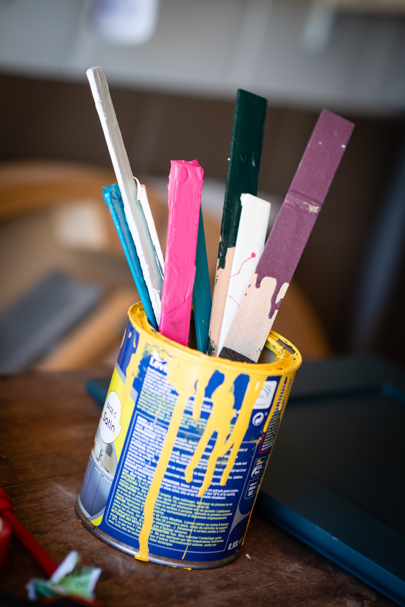 Meubel pimpen: Restyle café/open atelier - Foto
