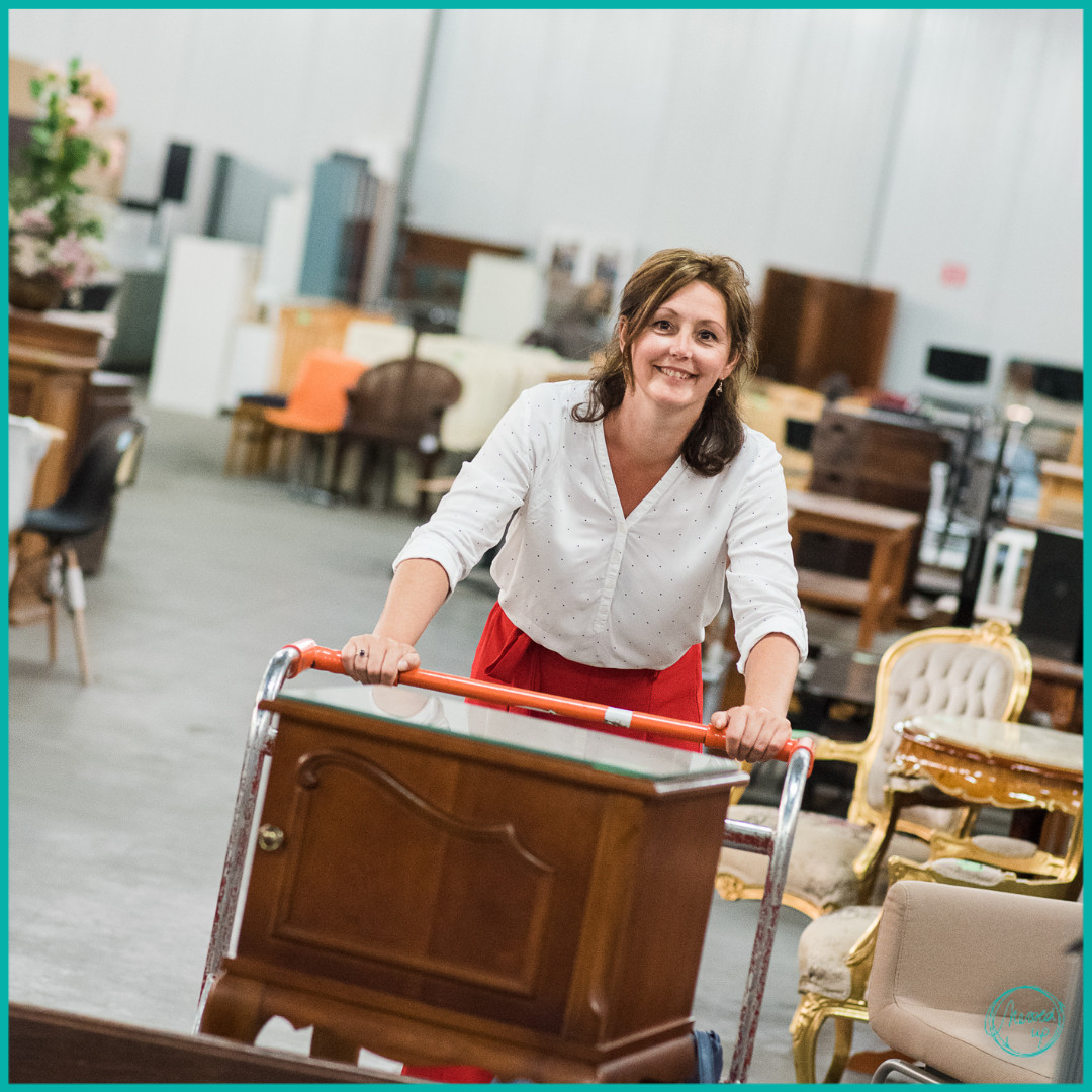 Meubel pimpen: Restyle café/open atelier - Foto