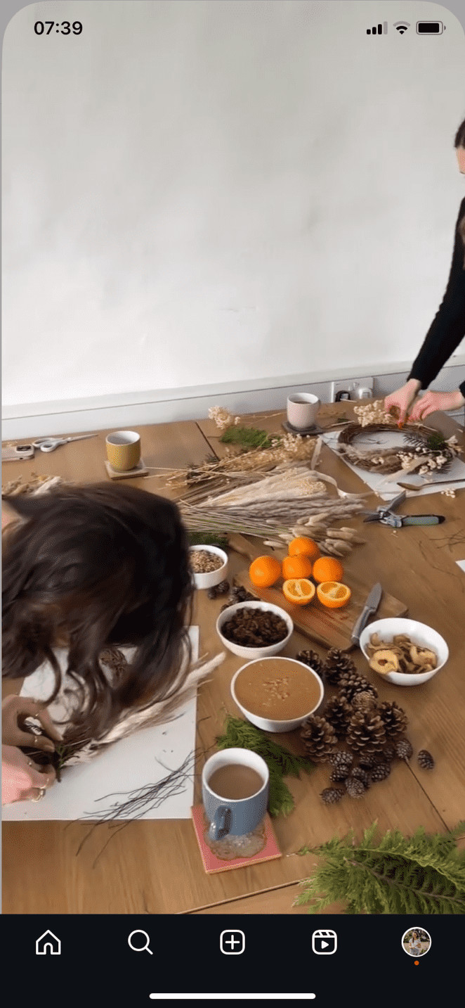 Vogel Voeder Krans Maken 🐦 - Foto