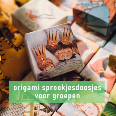 Sprookjesdoosjes plooien voor groepen bij REST 🌍