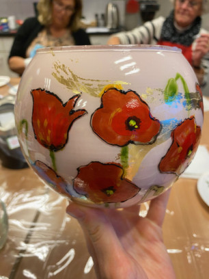 Workshop vaasje beschilderen 11:00 uur: Landgoedfair