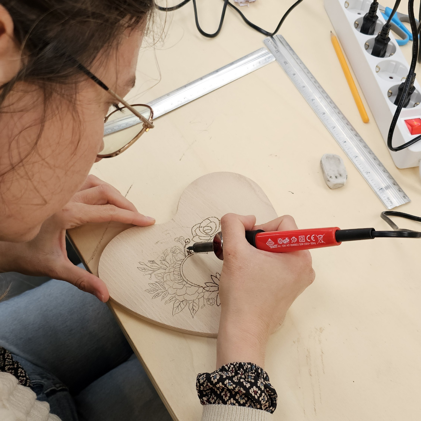 Workshop houtbranden - Foto