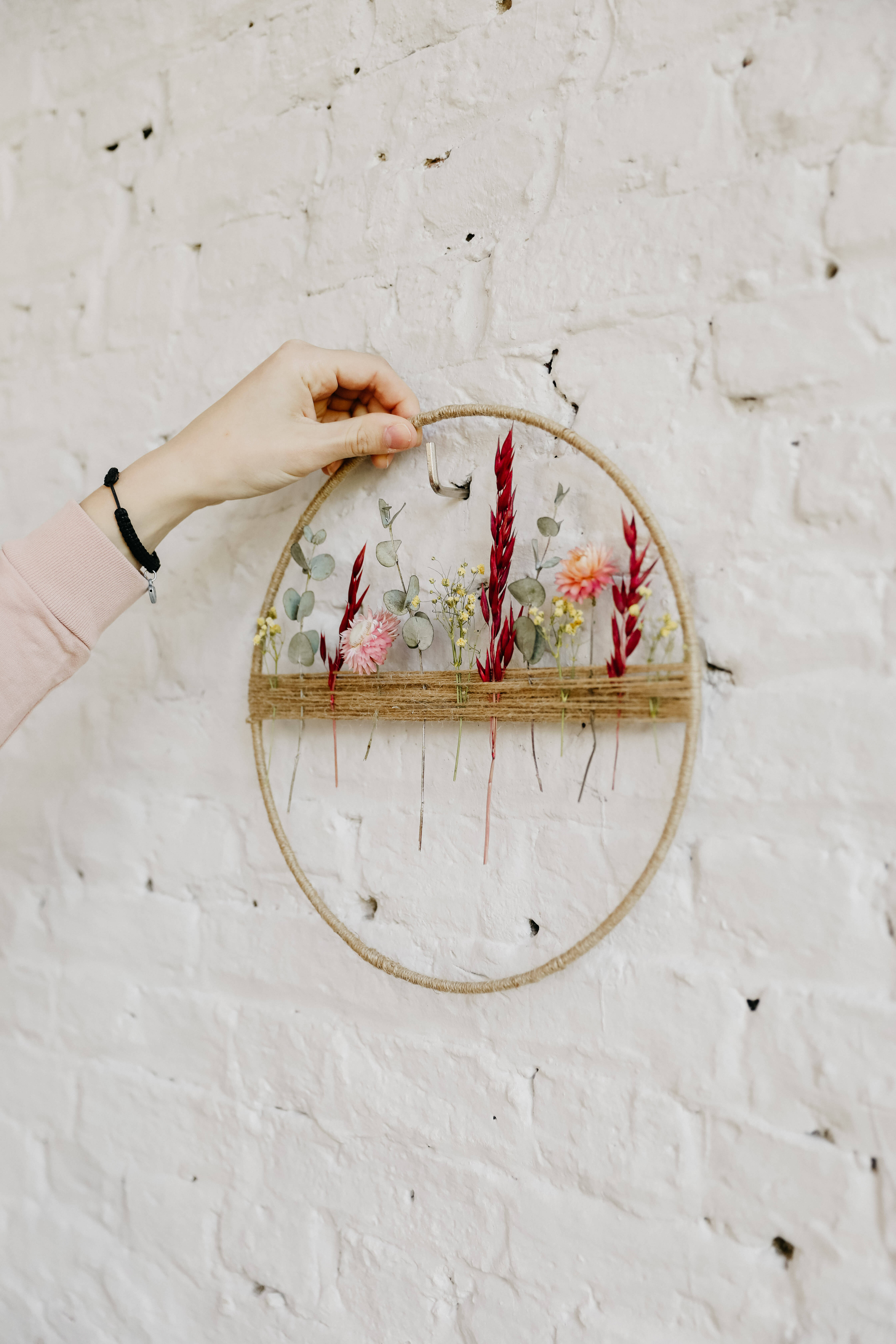 Dried floral hoops special workshop - Foto