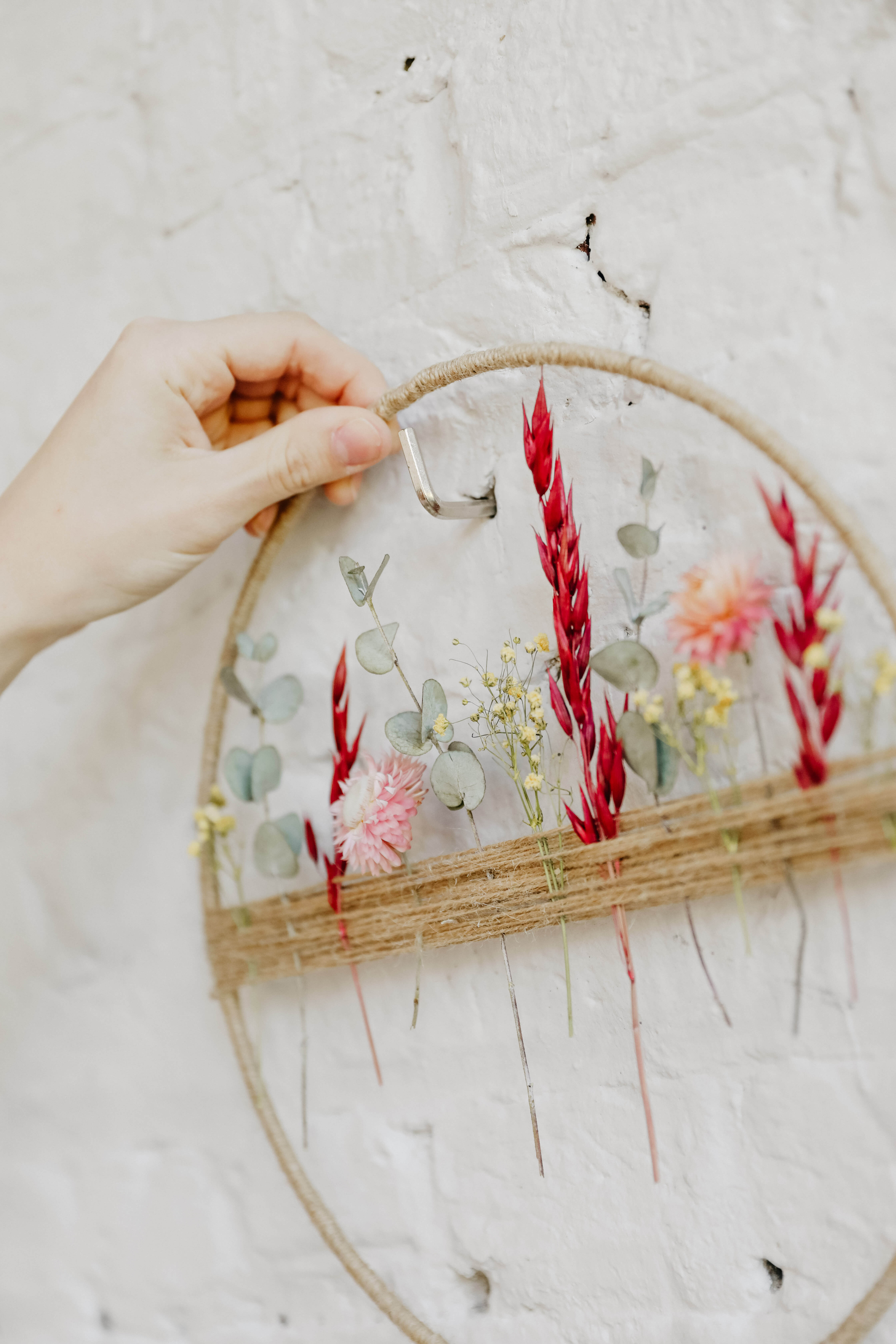 Dried floral hoops special workshop - Foto