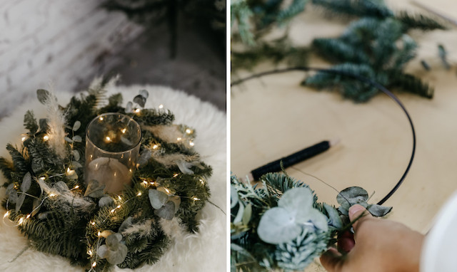 Kerstkrans Workshop - Foto