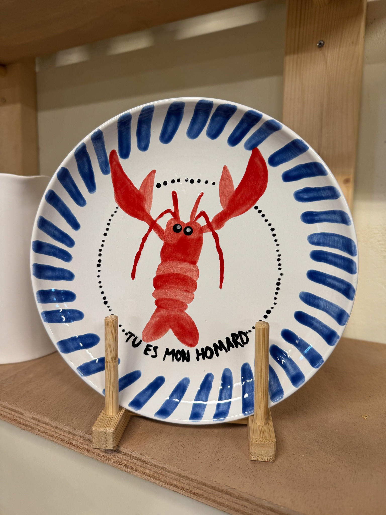 Pottery painting - potten en penselen - Foto