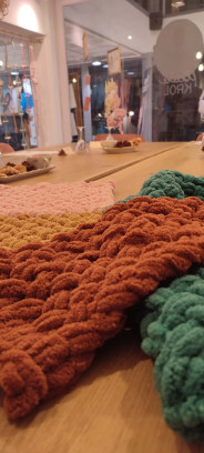 🧶 Slow morning: handbreien - de visgraatsteek