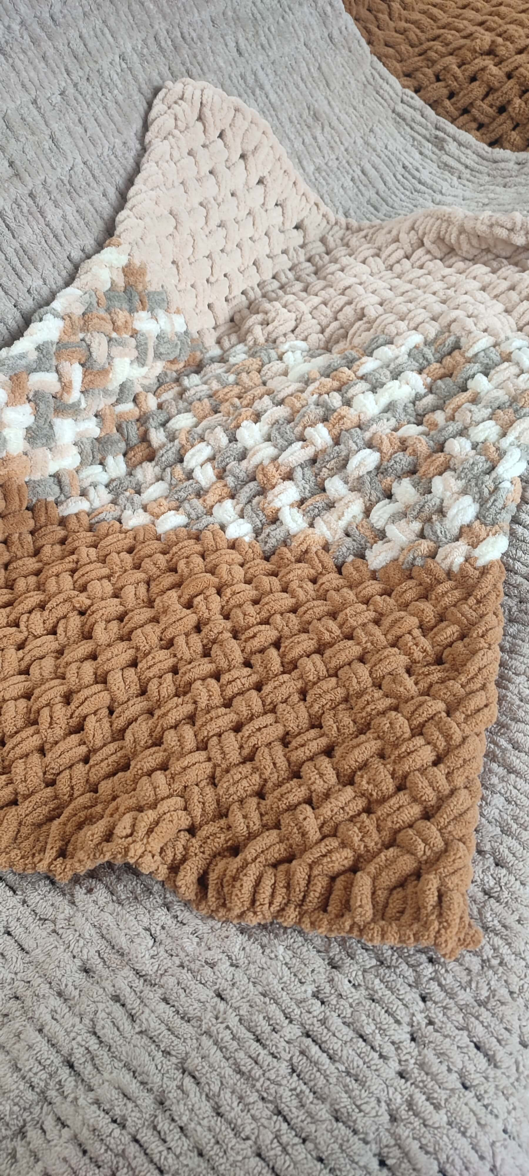 🧶 Slow morning: handbreien - de visgraatsteek - Foto
