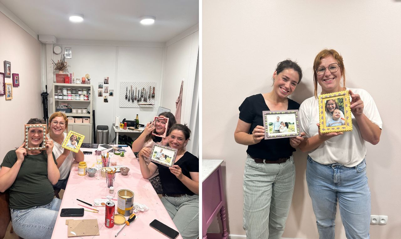 Sip & Paint a frame - Foto