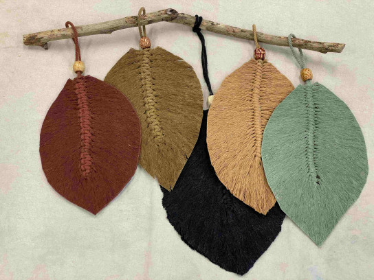 Macramé veren knopen
