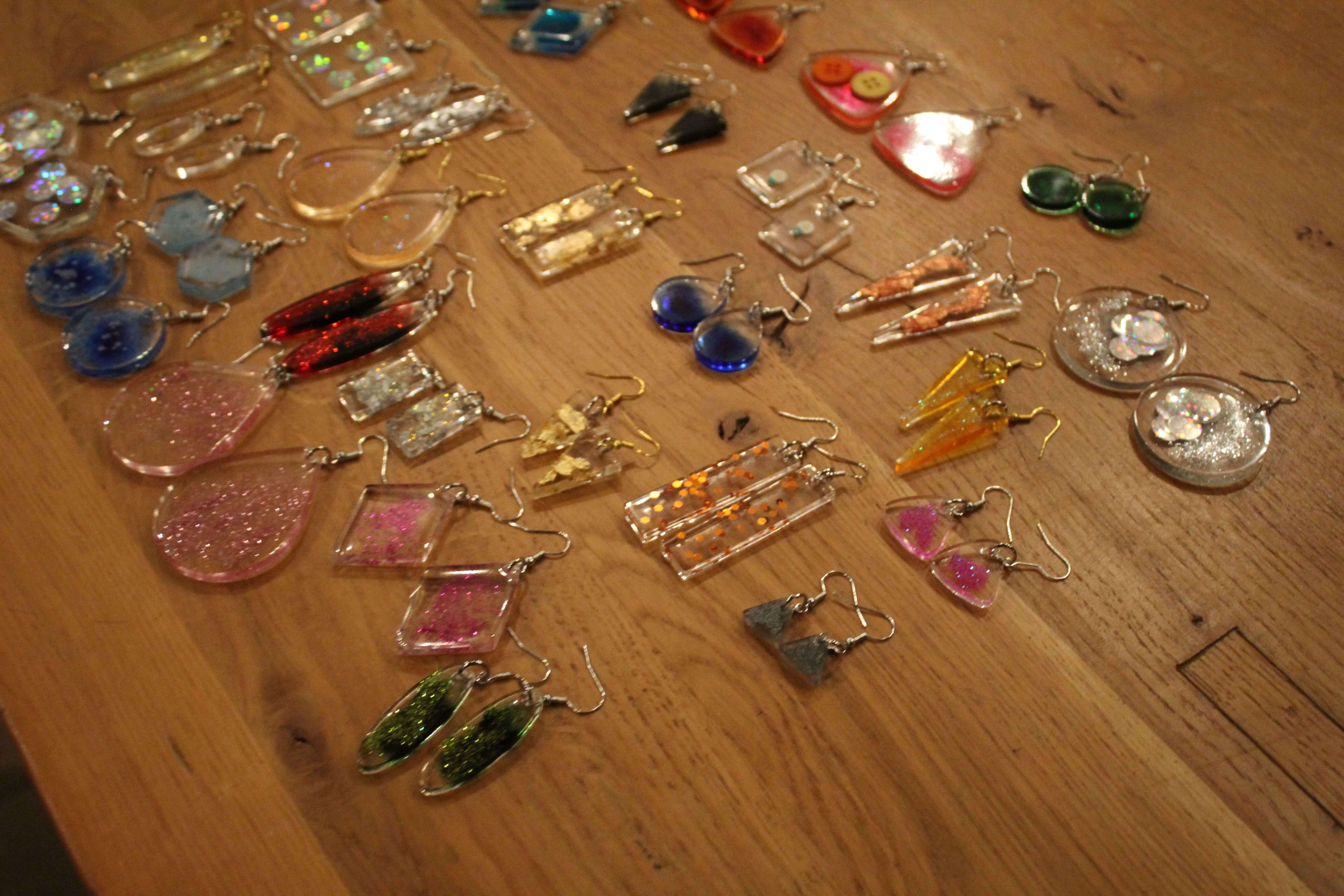 oorbellen en/of sleutelhangers - Foto