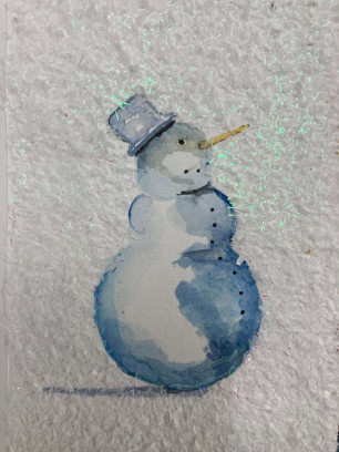 Kerstkaarten maken met aquarelstift @Libelle Winterfair - 15/11 om 10u15