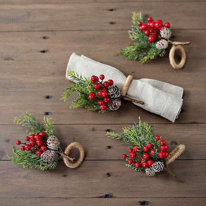 Workshop: Servietringen maken – een feestelijke finishing touch voor jouw kersttafel @Libelle Winterfair - 13/11 om 10u15 - Foto