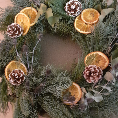 Workshop Kerstkrans maken