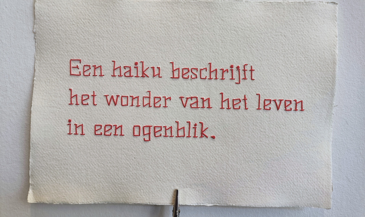 Workshop Haiku schrijven, spelen met woorden en verwondering - Foto