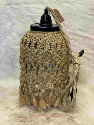 Macramé vaas of lamp
