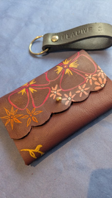 Leather, paint & sip