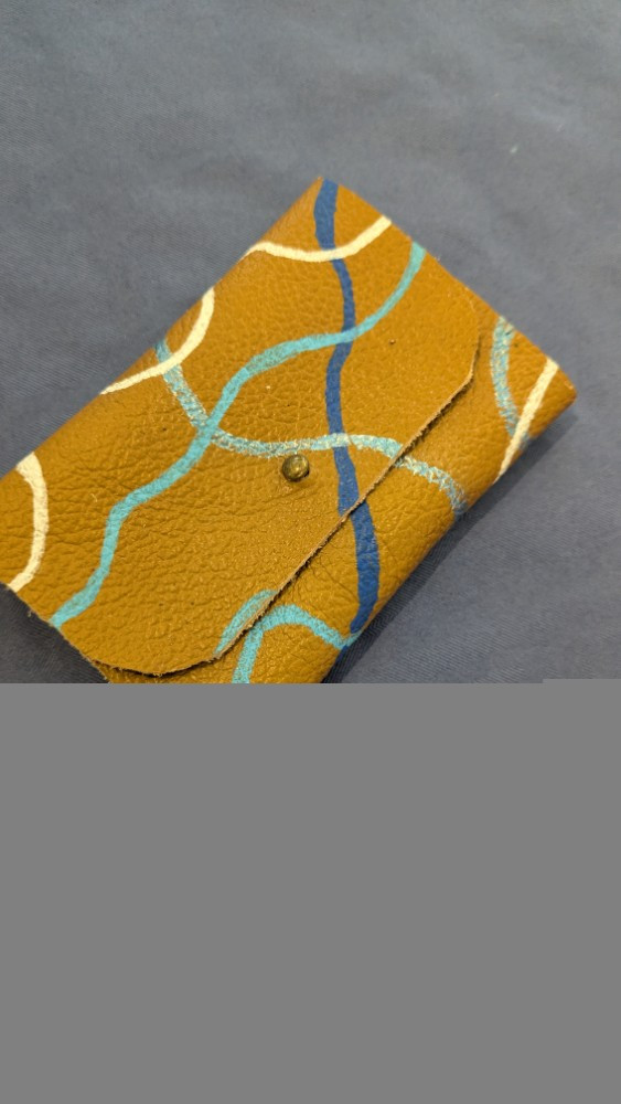 Leather, paint & sip - Foto