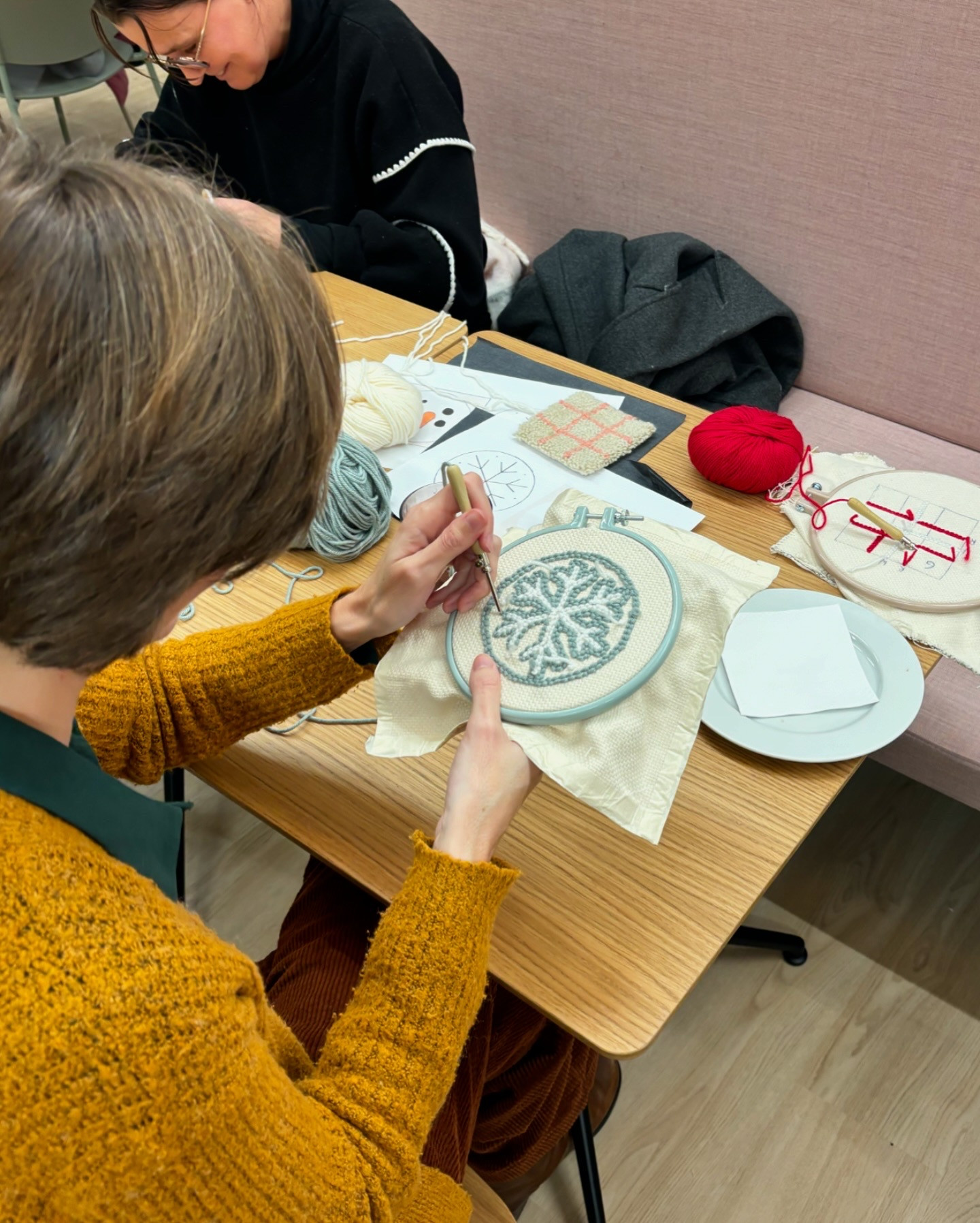 Punch Needle: maak je eigen mini-tapijtje - Workshop bij Maison Juliette - Foto