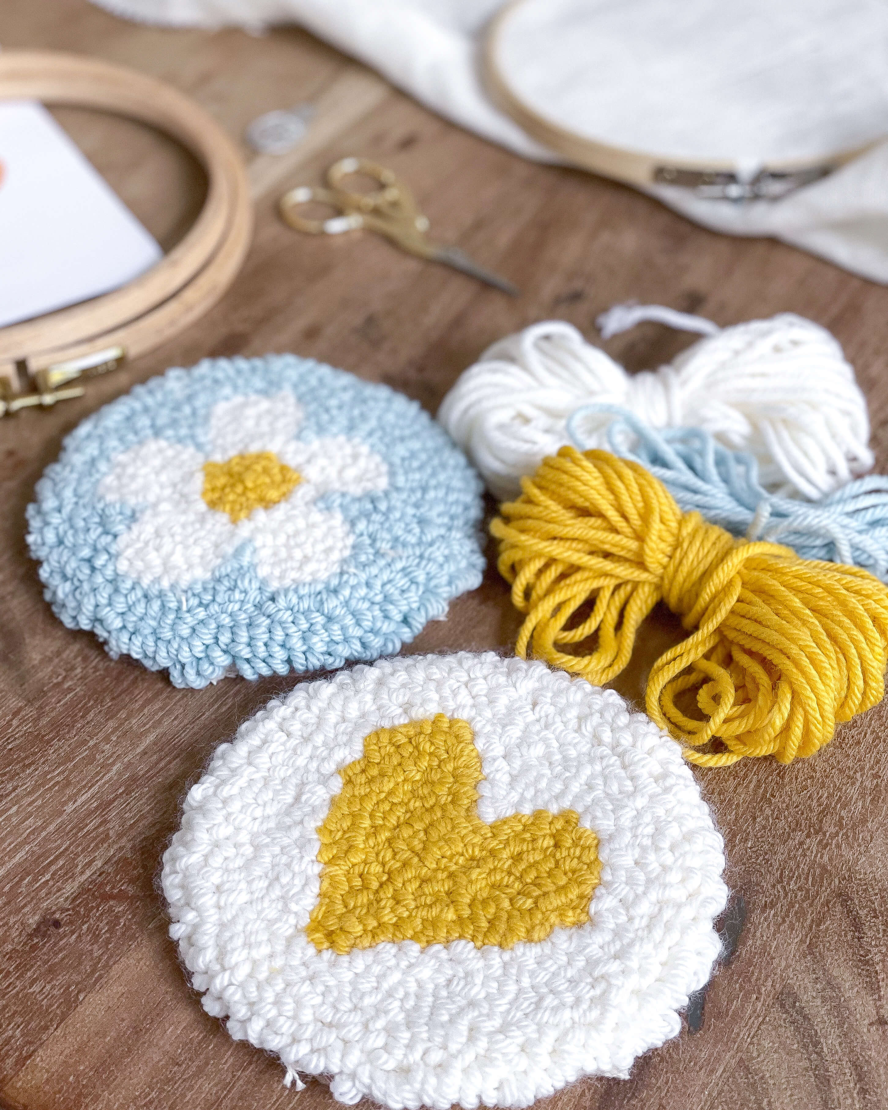 Punch Needle: maak je eigen mini-tapijtje - Workshop bij Maison Juliette - Foto