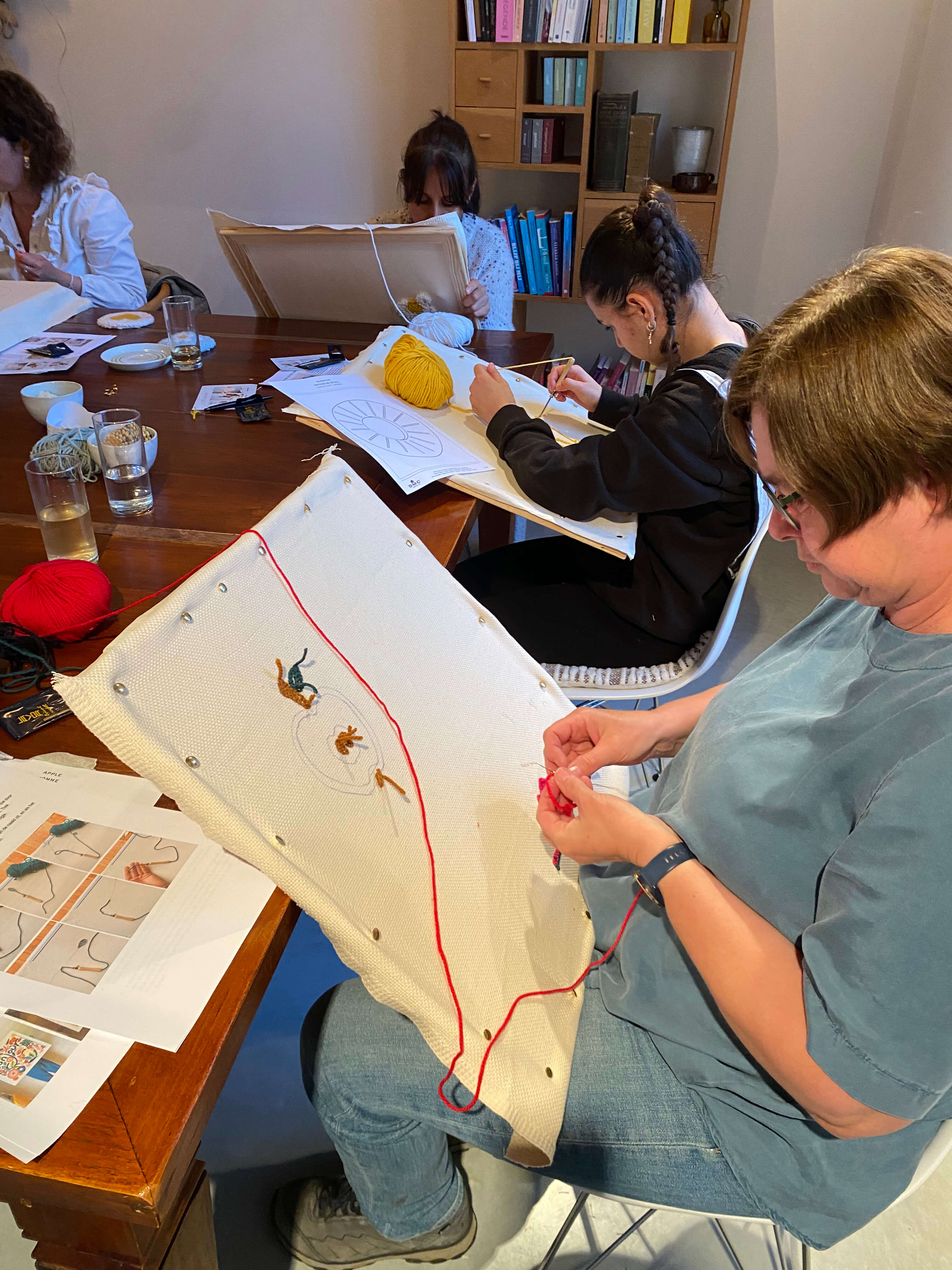 Punch Needle: maak je eigen mini-tapijtje - Workshop bij Maison Juliette - Foto