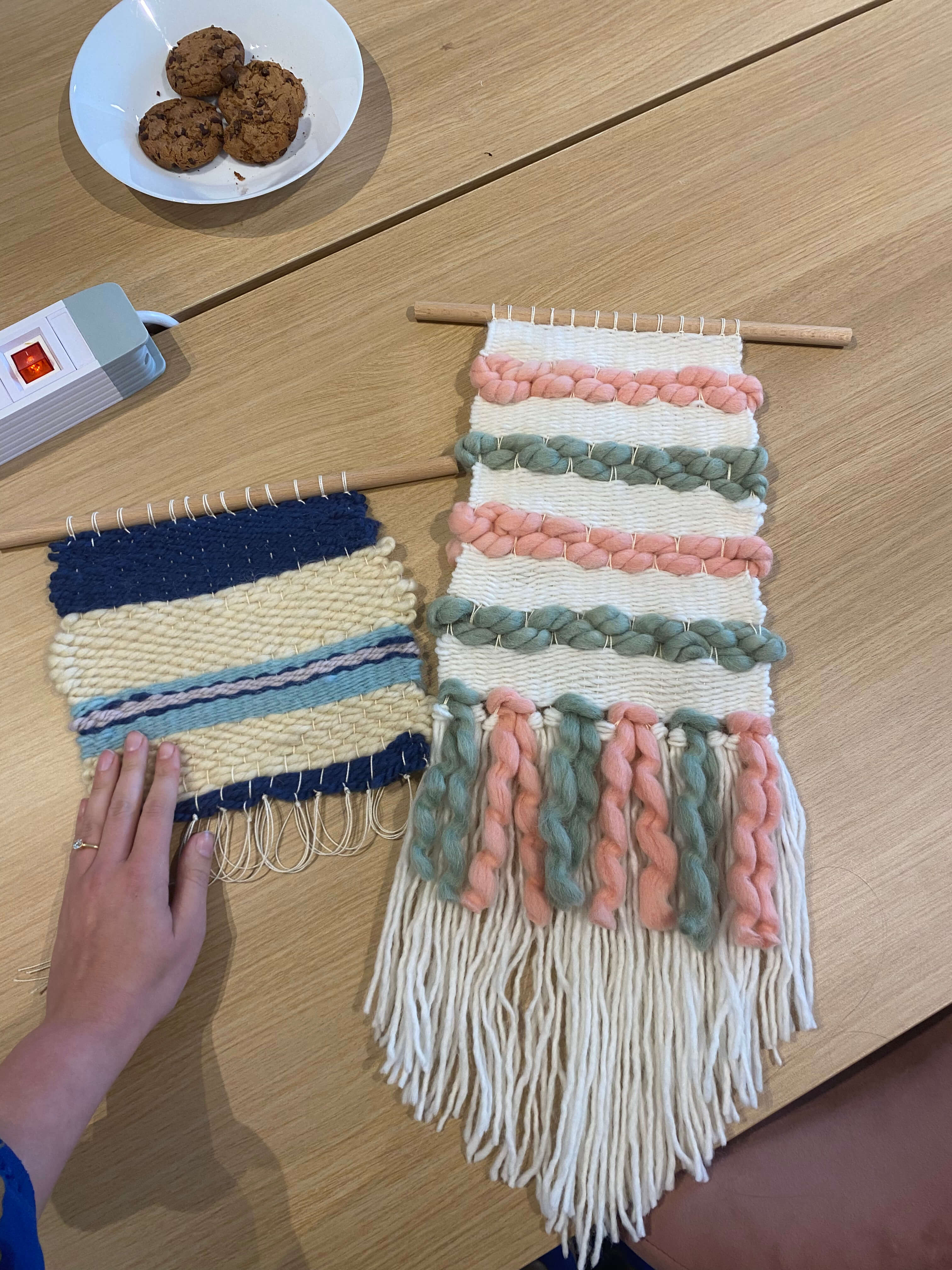Weef je eigen wandtapijtje - Workshop bij Maison Juliette Herselt - Foto