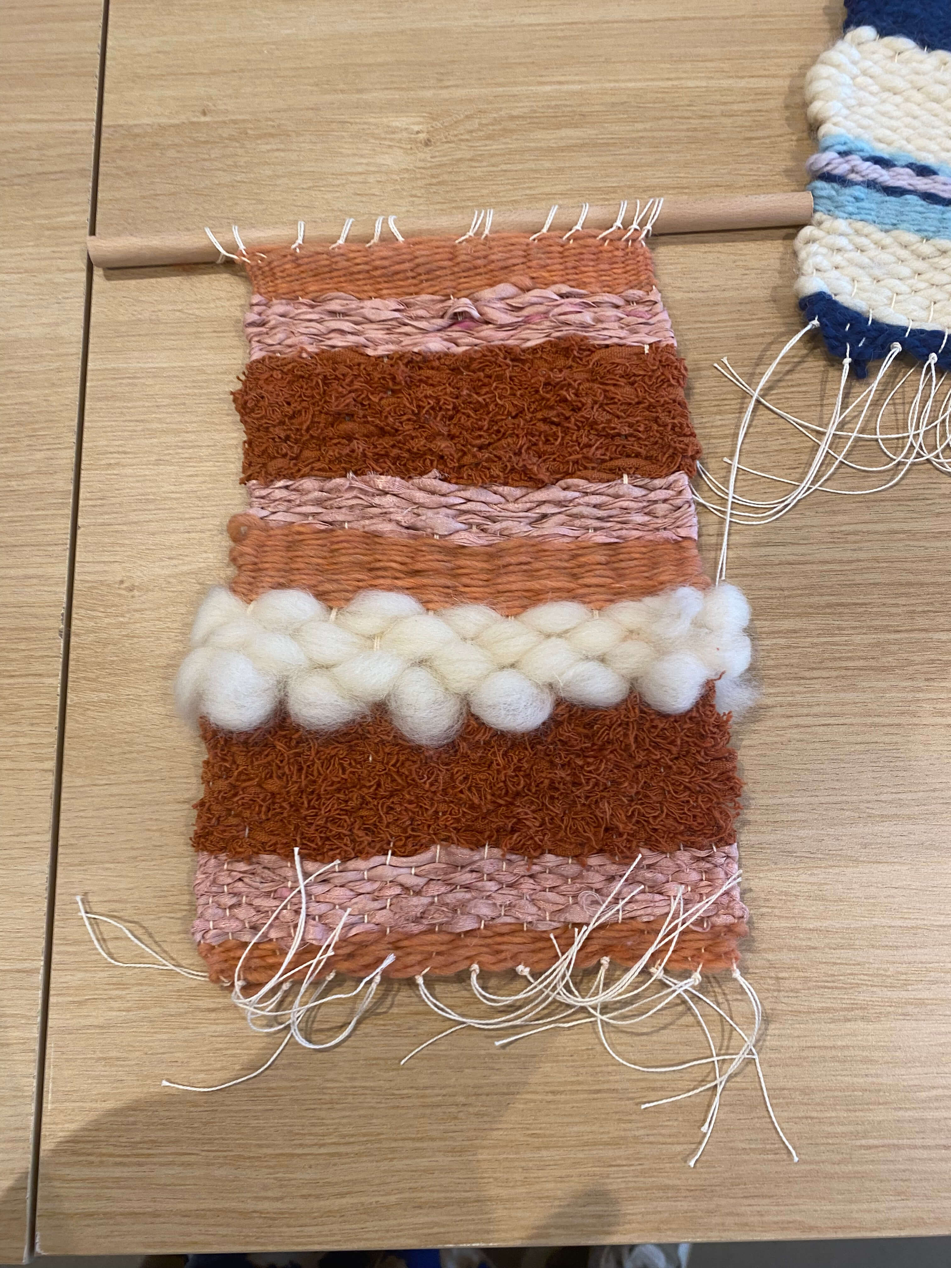 Weef je eigen wandtapijtje - Workshop bij Maison Juliette Herselt - Foto