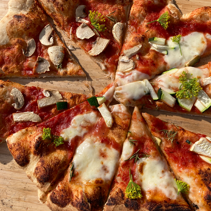 Workshop pizza bakken - Foto