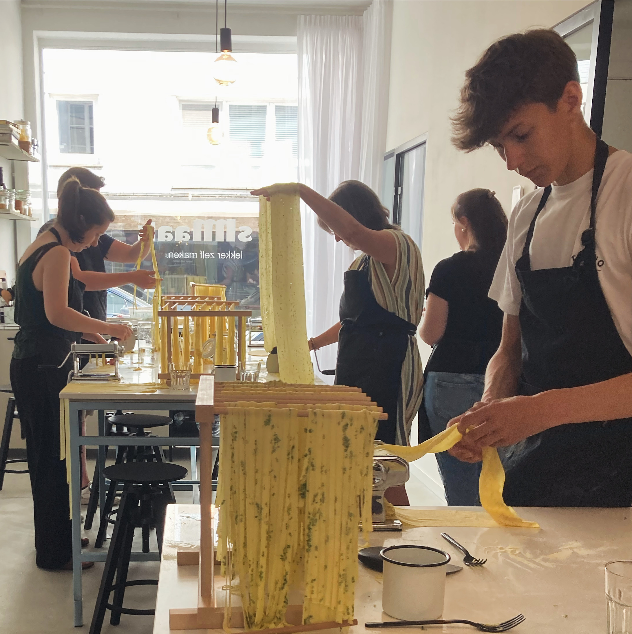 Workshop pasta maken - Foto