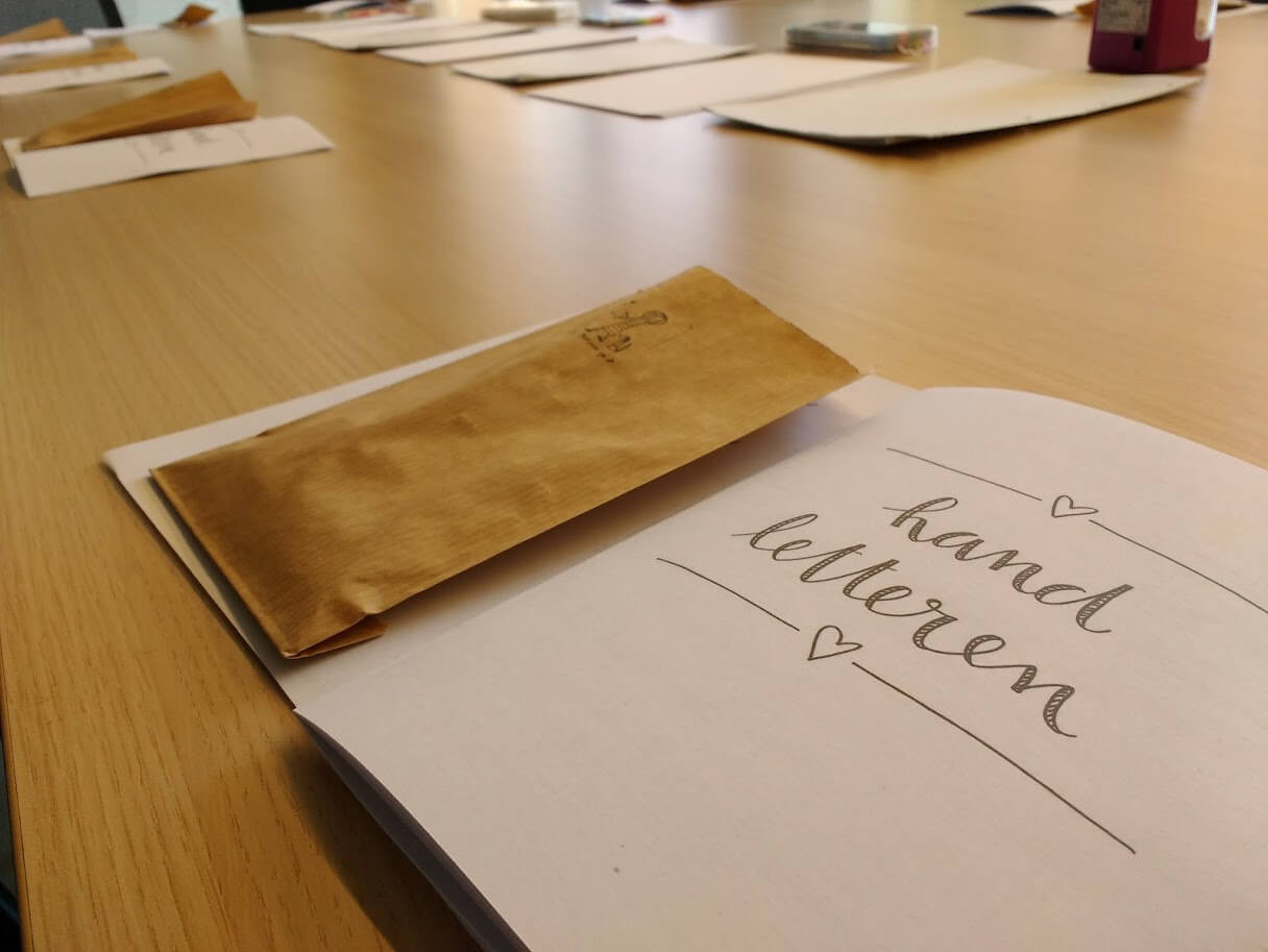 handletteren - Foto
