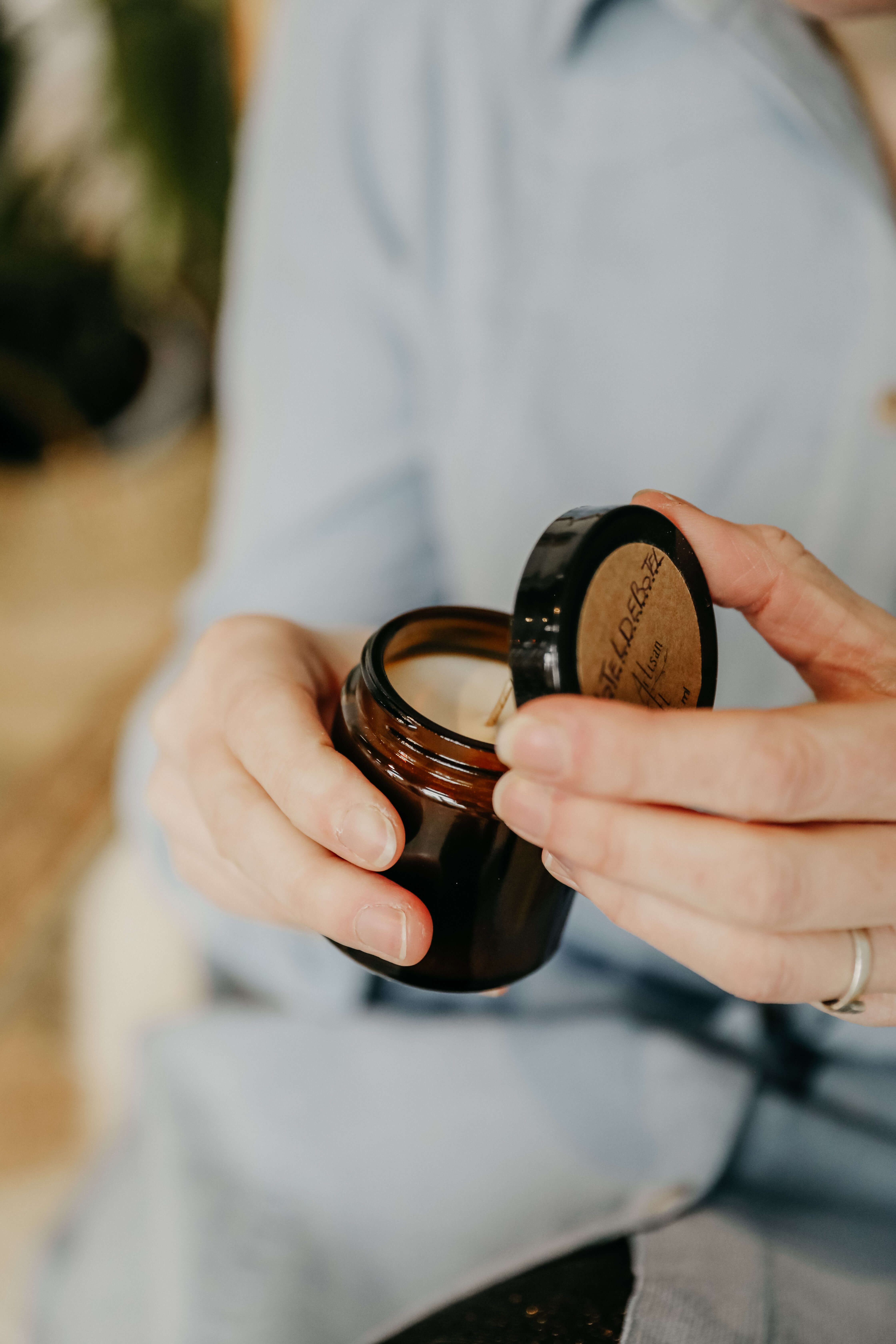 Geurkaarsen workshop met 100% vegan wax - Foto