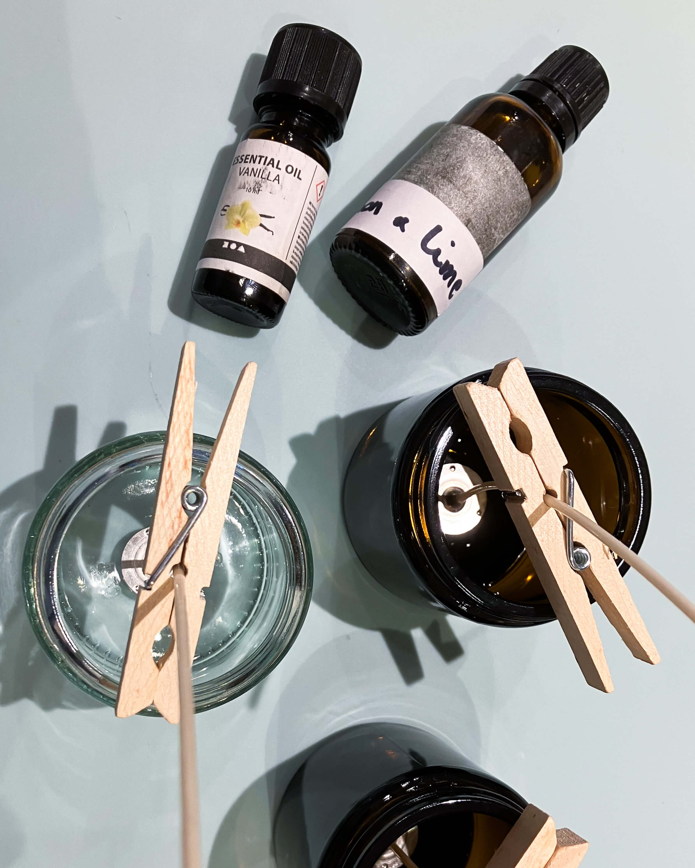 Geurkaarsen workshop met 100% vegan wax - Foto